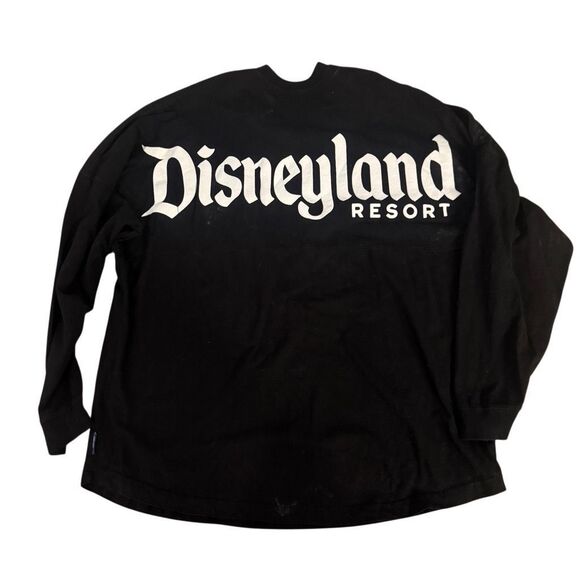 Disney Disneyland spirit jersey black long sleeve park shirt size XL - Picture 2 of 4